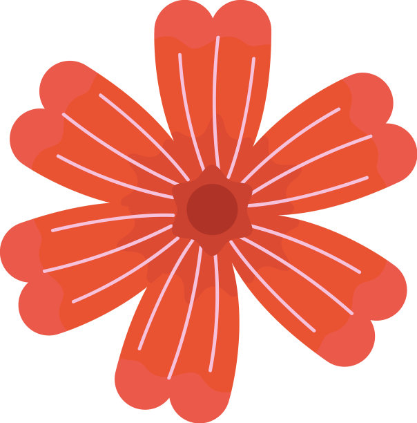 红色的花园图片下载