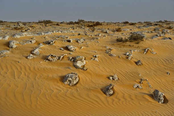 撒哈拉沙漠的石头图片下载