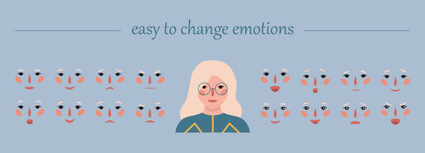 少女肖像套装图片下载