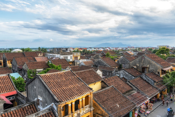 会安古镇景观图片下载