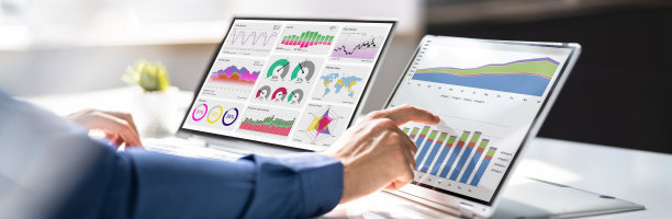 KPI业务分析数据仪表板图片下载