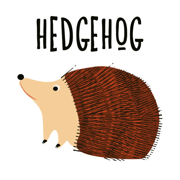 可爱的小刺猬图标萌萌哒图片下载