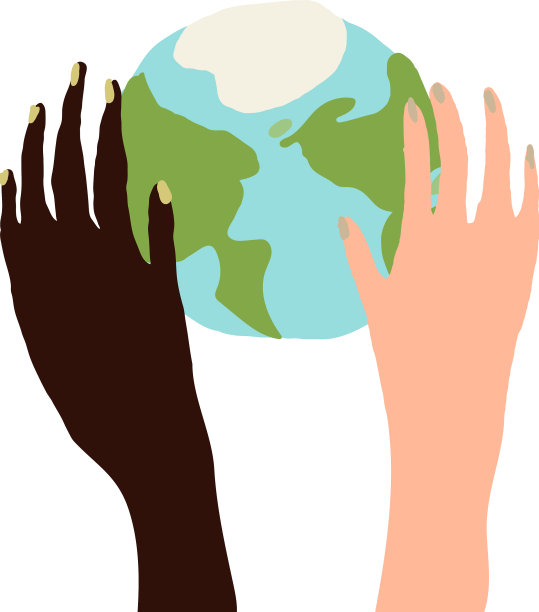 不同肤色的人的手图片下载