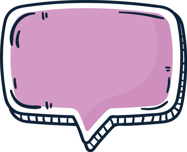 puple讲话泡沫图片下载