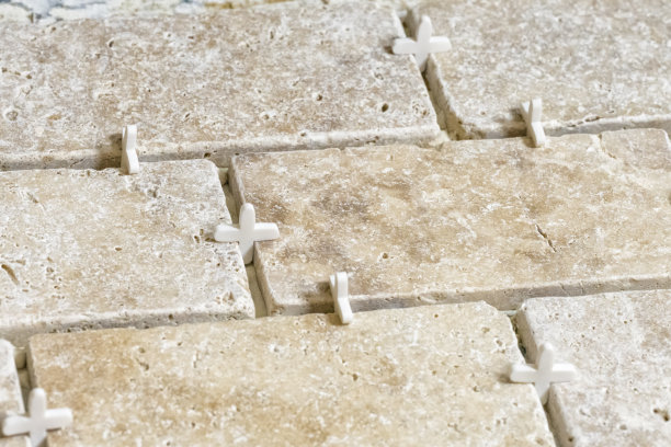 天然石灰石瓷砖安装图片下载