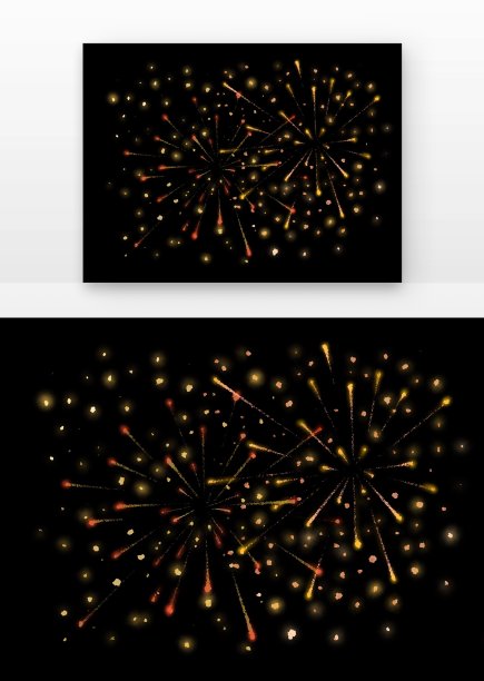 国庆烟花素材图片下载