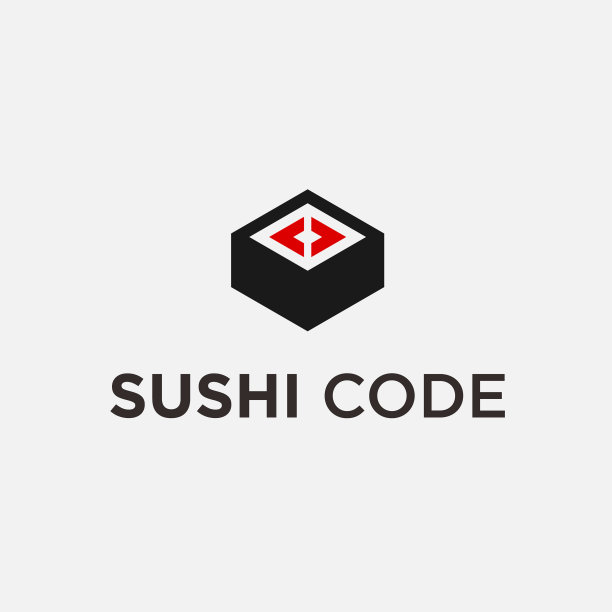 寿司代码标志图标设计图片下载