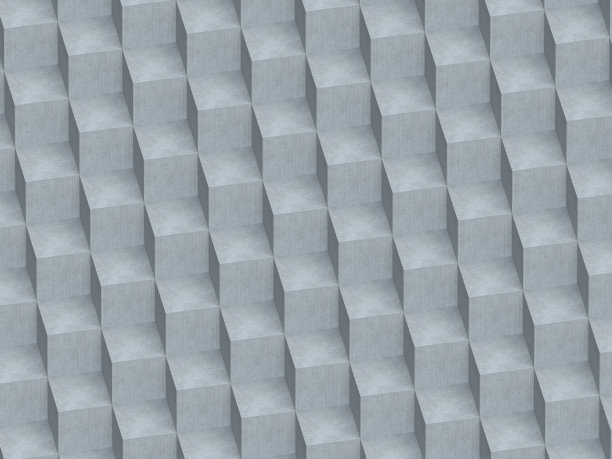 3D插图的无缝墙纸建立3D块图片下载