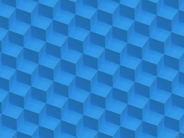 3D插图的无缝墙纸建立3D块图片下载