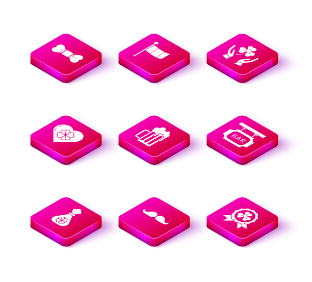 装有四叶草胡子的钱袋图片下载