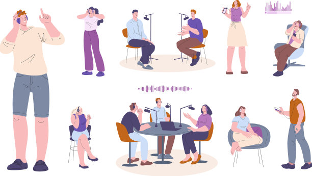 收听在线播客媒体广播和音乐图片下载