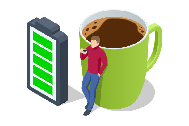 等距咖啡时间能量来自咖啡图片下载