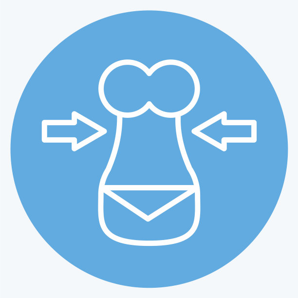 图标适合健康的象征蓝色的眼睛图片下载