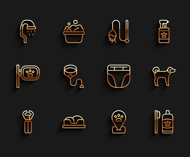 设定线宠物指甲剪床淋浴位置图片下载