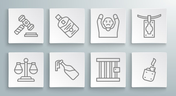 设置线天平的正义威士忌瓶图片下载