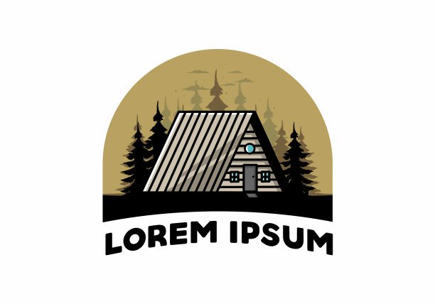 复古木屋设计图片下载