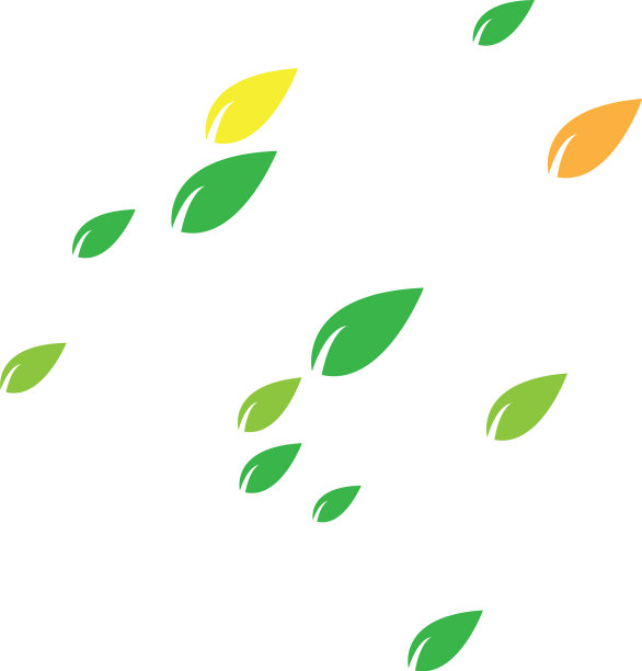 叶背景标志图片下载