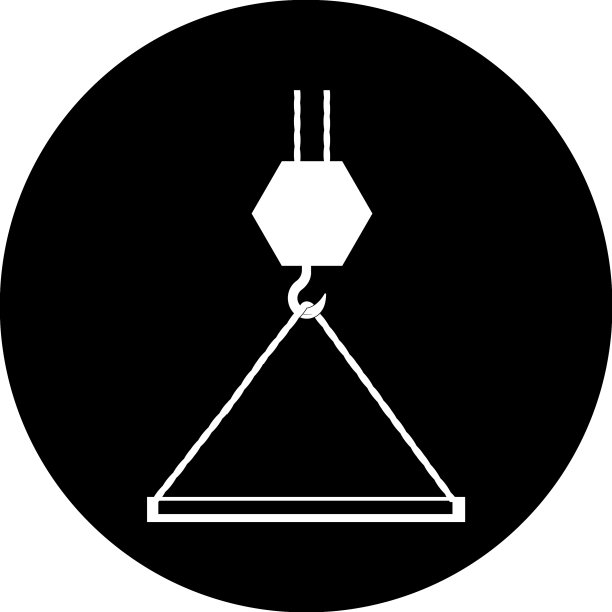 起重机吊钩标志图片下载
