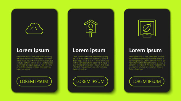 设置线多云天气鸟舍和种子图片下载