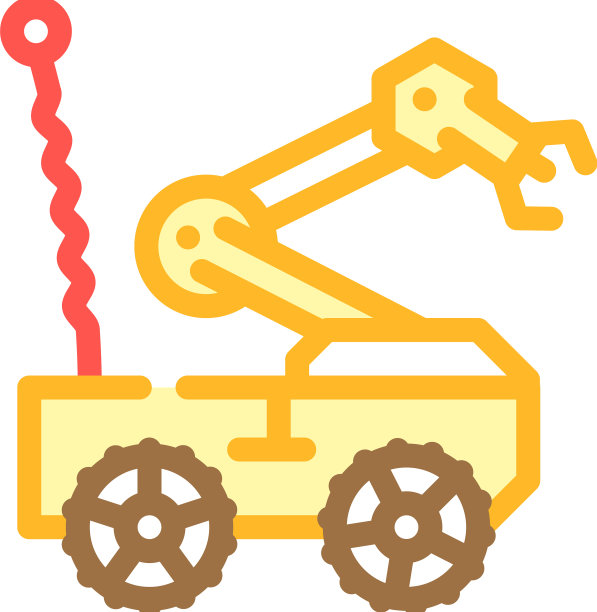 机器人儿童俱乐部颜色图标图片下载