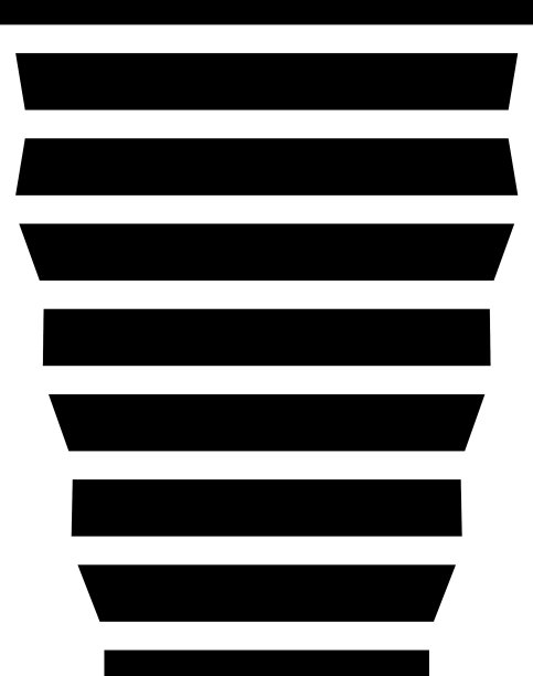 硅胶折叠杯字形图标图片下载