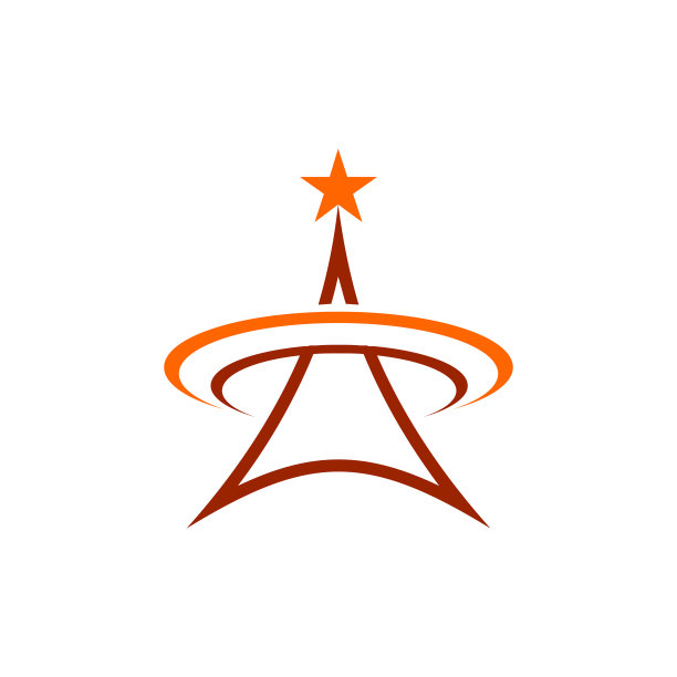 星塔字母符号图标图片下载