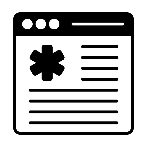 现代医疗网站概念设计图片下载