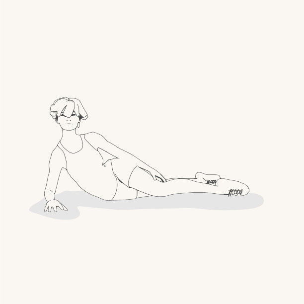 说谎的女人运动的女孩随性图片下载