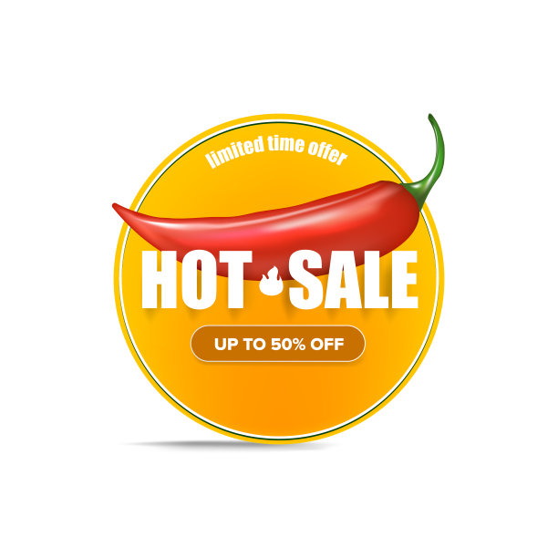 热卖贴纸与红辣椒辣椒图片下载