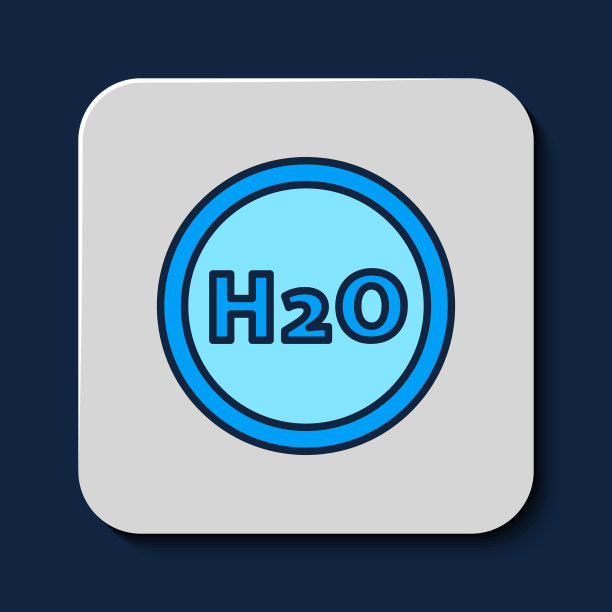 填充轮廓化学配方的水滴图片下载