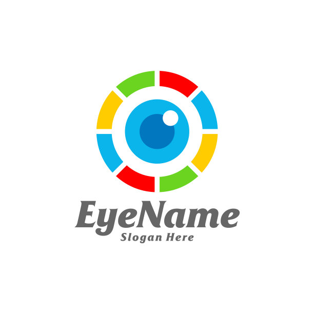 彩眼标志设计模板彩眼标志图片下载