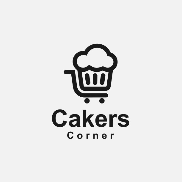 店铺蛋糕标志图标设计图片下载