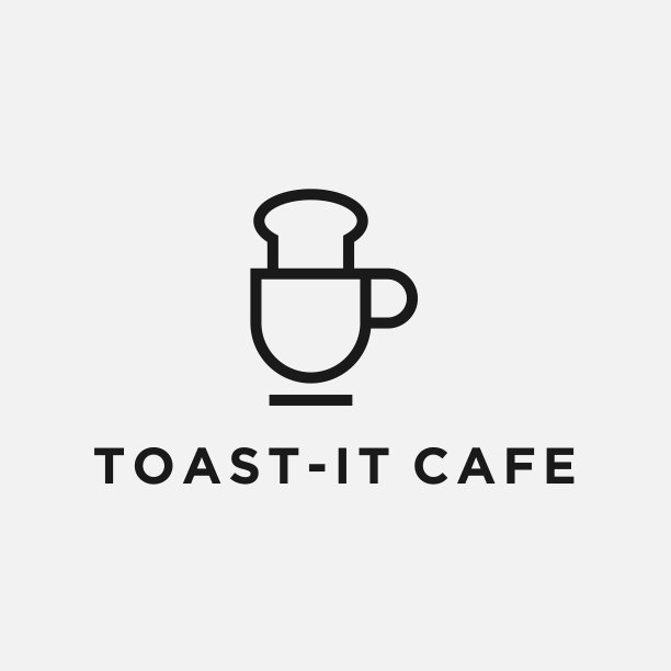 咖啡面包标志图标设计图片下载