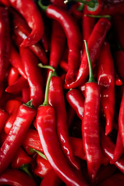 成熟的红辣椒辣椒特写背景图片下载