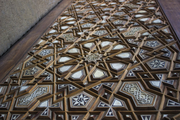 哈桑苏丹清真寺伊斯兰图案照片图片下载