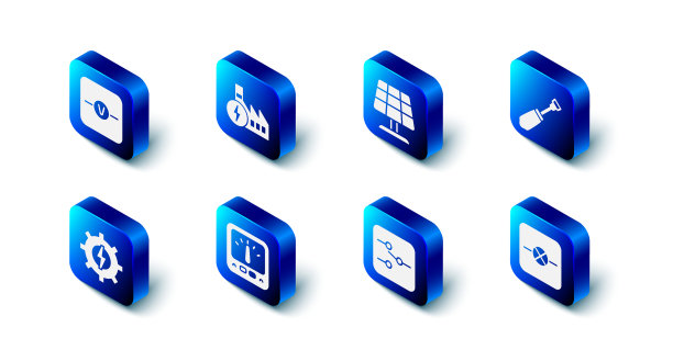 设置核电站太阳能电池板图片下载