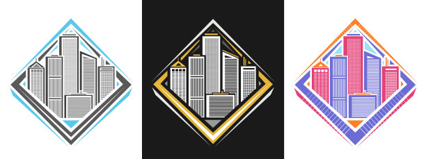 一套城市标志图片下载