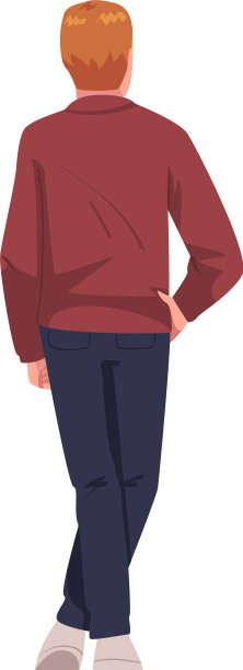 男人性格站着，交叉腿和手图片下载