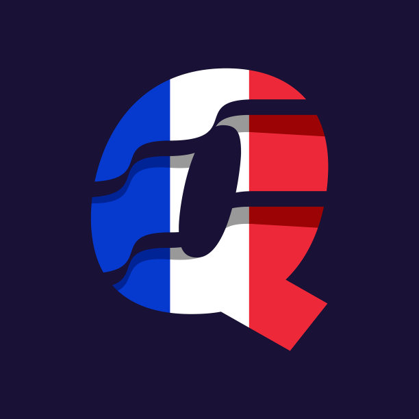 法国字母旗q图片下载