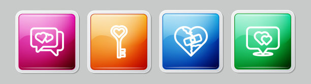 设定线心在语音泡键心的形状图片下载