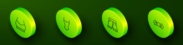 设置等距线女性露脐泳衣图片下载