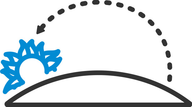 日落图标图片下载