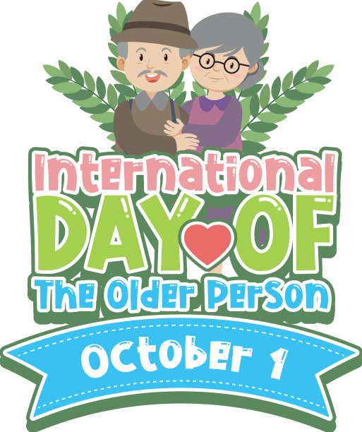 国际老年人日海报模板图片下载