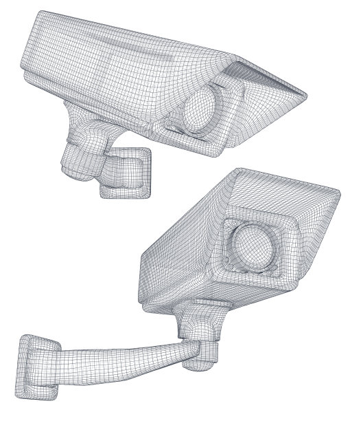 向量图像集。闭路电视摄像头图片下载