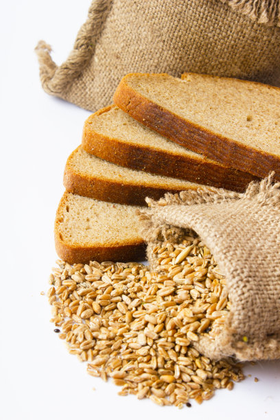 玉米和袋子的背景图片下载