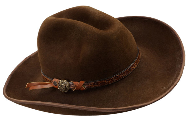 棕色西部牛仔帽图片下载