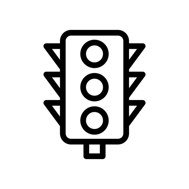 交通信号灯图标图片下载