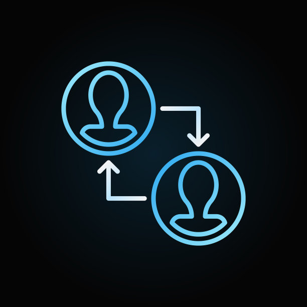 人们用箭头捐赠创意向量线性图标图片下载