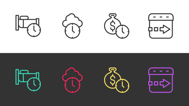 设定行时间到睡觉的时钟是钱和苍蝇图片下载