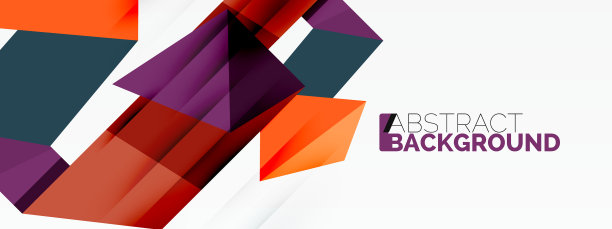 抽象线条和三角形背景创意图片下载